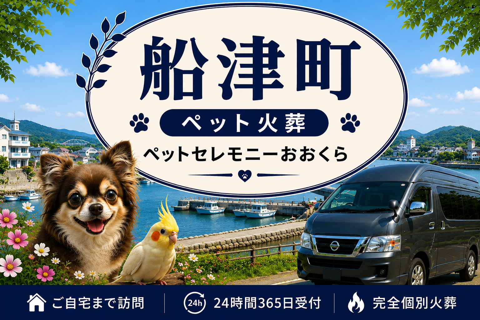 船津町のペット火葬・ペット葬儀｜ペットセレモニーおおくら