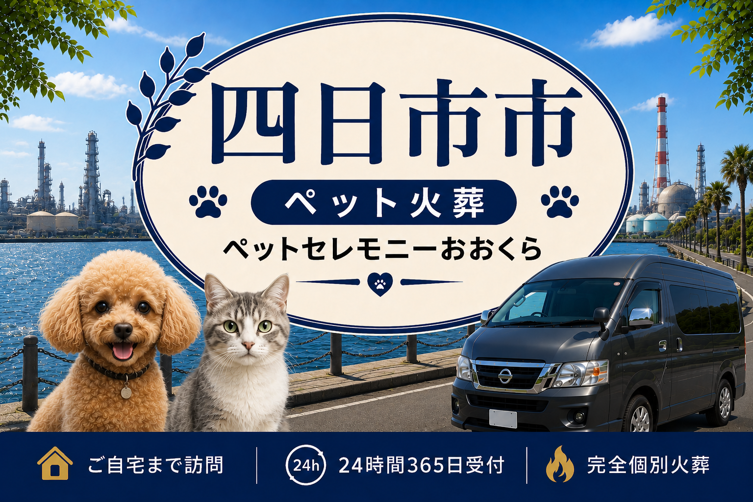 四日市市のペット火葬・ペット葬儀｜ペットセレモニーおおくら
