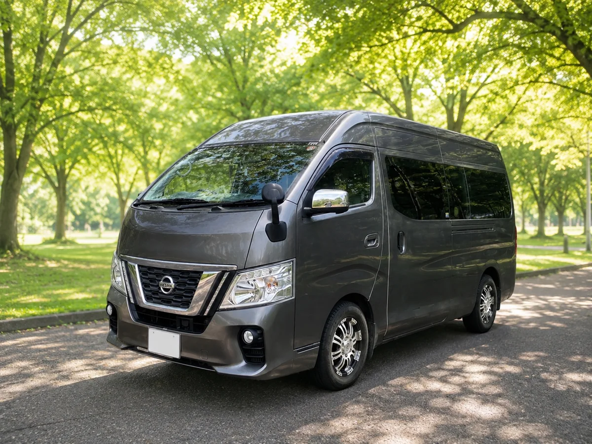 伊賀市のご自宅への訪問に使用するおおくらの火葬車